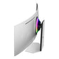 Samsung G95SC écran plat de PC 124,5 cm (49") 5120 x 1440 pixels Dual QHD OLED Argent
