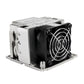 Silverstone XE02-3647S Processeur Refroidisseur 6 cm Aluminium, Noir 1 pièce(s)