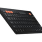 Samsung EJ-B3400BBGGDE clavier pour tablette QWERTZ Allemand Bluetooth Noir