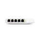 Ubiquiti UniFi USW Flex Mini Géré Gigabit Ethernet (10/100/1000) Connexion Ethernet, supportant l'alimentation via ce port (PoE) Blanc