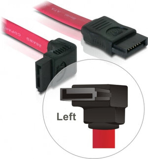 DeLOCK SATA Cable - 0.5m câble SATA 0,5 m Rouge