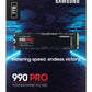 Samsung 990 PRO 1 To M.2 PCI Express 4.0 NVMe V-NAND MLC