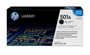 HP 501A toner LaserJet noir authentique