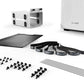 be quiet! Pure Base 500 blanc | Boîtier PC, Mini ATX / Micro ATX / ATX, 2 ventilateurs Pure Wings 2 140 mm