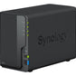 Synology DiskStation DS223 serveur de stockage NAS Bureau Realtek RTD1619B 2 Go DDR4 0 To