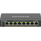 NETGEAR 8-Port Gigabit Ethernet PoE+ Plus Switch (GS308EP) Géré L2/L3 Gigabit Ethernet (10/100/1000) Connexion Ethernet, supportant l'alimentation via ce port (PoE) Noir