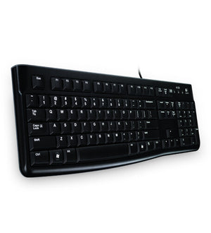 Logitech Keyboard K120 for Business clavier Bureau USB QWERTZ Suisse Noir