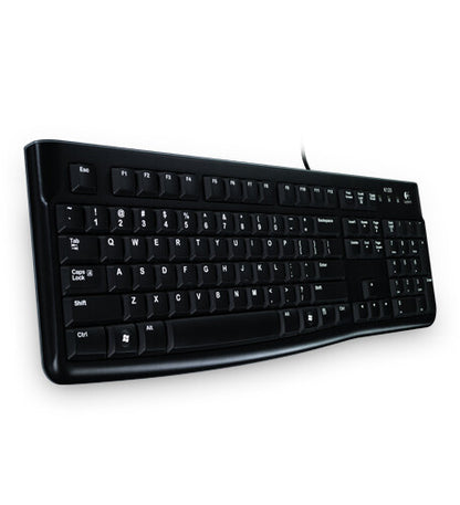 Logitech Keyboard K120 for Business clavier Bureau USB QWERTZ Suisse Noir