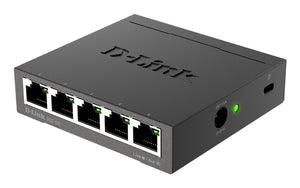 D-Link DGS-105 Non-géré L2 Gigabit Ethernet (10/100/1000) Noir