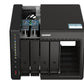 QNAP TS-453E NAS Tower Intel® Celeron® J6412 8 Go 0 To QNAP QTS Noir