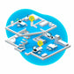 Powerline FRITZ! 1260E WLAN Set 1200 Mbit/s Ethernet/LAN Wifi Blanc