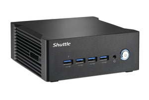 Shuttle Nano PC NA10H7, AMD Ryzen™ 7-8845HS APU, Radeon 780M , 2xHDMI, 2xUSB 4.0 (DP), 2x2.5Gbit LAN, VESA, 24/7