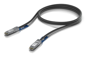 Ubiquiti UACC-DAC-QSFP28-1M câble InfiniBand et à fibres optiques Noir