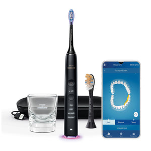 Philips DiamondClean Smart 9400 HX9917/89 Brosse à dents électrique avec application - Noire