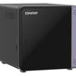 QNAP TS-432X-4G serveur de stockage NAS Tower Alpine Alpine AL-524 4 Go DDR4 QNAP QTS Noir