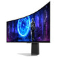 Samsung G95SD écran plat de PC 124,5 cm (49") 5120 x 1440 pixels Dual QHD OLED Argent