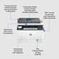 HP LaserJet Pro 3102fdw Sans fil Multifunction Noir et blanc Imprimante, Copieur, Scanner; Recto verso