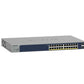 NETGEAR GS724TPv3 Géré L2 Gigabit Ethernet (10/100/1000) Connexion Ethernet, supportant l'alimentation via ce port (PoE) Gris