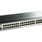 D-Link DGS-1510-52X commutateur réseau Géré L3 Gigabit Ethernet (10/100/1000) 1U Noir