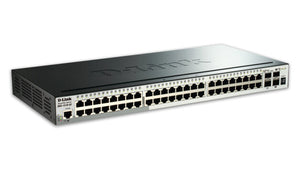 D-Link DGS-1510-52X commutateur réseau Géré L3 Gigabit Ethernet (10/100/1000) 1U Noir