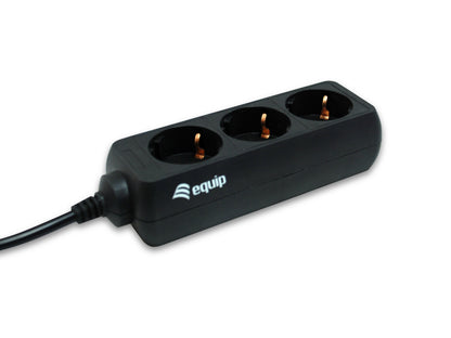 Equip 333280 multiprise 1,1 m 3 sortie(s) CA Noir