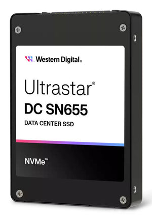 Western Digital Ultrastar DC SN655 3,84 To U.3 PCI Express 4.0 NVMe 3D TLC NAND