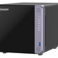QNAP TS-432X-4G serveur de stockage NAS Tower Alpine Alpine AL-524 4 Go DDR4 QNAP QTS Noir