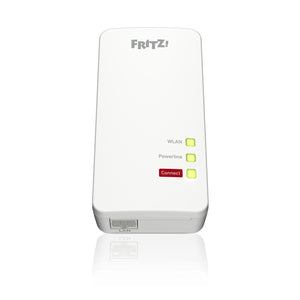 Powerline FRITZ! 1260 1200 Mbit/s Ethernet/LAN Wifi Blanc 1 pièce(s)