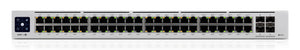 Ubiquiti UniFi Pro 48-Port PoE Géré L2/L3 Gigabit Ethernet (10/100/1000) Connexion Ethernet, supportant l'alimentation via ce port (PoE) 1U Argent