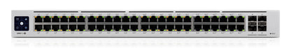 Ubiquiti UniFi Pro 48-Port PoE Géré L2/L3 Gigabit Ethernet (10/100/1000) Connexion Ethernet, supportant l'alimentation via ce port (PoE) 1U Argent