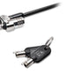 Kensington K65042EUM câble antivol Noir, Argent