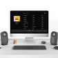 Logitech Haut-parleurs pour ordinateur Z407 Bluetooth avec caisson de basses et commande sans fil