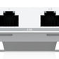 Ubiquiti U7 In-Wall 4300 Mbit/s Blanc Connexion Ethernet, supportant l'alimentation via ce port (PoE)