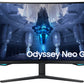 Samsung G75NB écran plat de PC 81,3 cm (32") 3840 x 2160 pixels 4K Ultra HD LED Noir