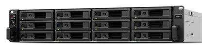 Synology SA SA3410 serveur de stockage NAS Rack (2 U) Intel® Xeon® D-1541 16 Go DDR4 0 To DiskStation Manager Noir, Gris