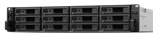 Synology SA SA3610 serveur de stockage NAS Rack (2 U) Intel® Xeon® D-1567 16 Go DDR4 0 To DiskStation Manager Noir, Gris