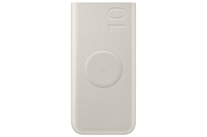 Samsung EB-U2510XUEGEU banque d'alimentation électrique 10000 mAh Recharge sans fil Beige