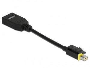 DeLOCK 65978 câble vidéo et adaptateur 0,15 m Mini DisplayPort DisplayPort Noir