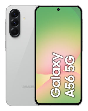 Samsung Galaxy A56 17 cm (6.7") Double SIM Android 15 5G USB Type-C 8 Go 256 Go 5000 mAh Gris clair