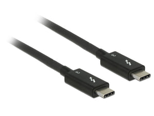DeLOCK 84844 câble USB USB 3.2 Gen 2 (3.1 Gen 2) 0,5 m USB C Noir