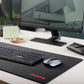CHERRY KW 9100 SLIM clavier Universel RF sans fil + Bluetooth AZERTY Français Noir