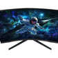 Samsung S32CG554EU LED display 81,3 cm (32") 2560 x 1440 pixels Wide Quad HD Noir