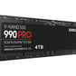 Samsung 990 PRO 4 To M.2 PCI Express 4.0 NVMe V-NAND MLC