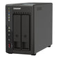QNAP TS-253E NAS Tower Intel® Celeron® J6412 8 Go 0 To QNAP QTS Noir