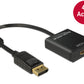 DeLOCK 62607 câble vidéo et adaptateur 0,2 m DisplayPort HDMI Type A (Standard) Noir