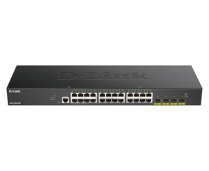 D-Link DGS-1250-28X Géré L3 Gigabit Ethernet (10/100/1000) Noir