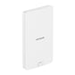 NETGEAR Insight Cloud Managed WiFi 6 AX1800 Dual Band Outdoor Access Point (WAX610Y) 1800 Mbit/s Blanc Connexion Ethernet, supportant l'alimentation via ce port (PoE)