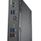 Shuttle XPC slim Barebone DS50U5, i5-1335U, 2x LAN (1x 2.5Gbit ,1x 1Gbit), 1xCOM,1xHDMI,1xDP, 1x VGA, fanless, fonctionnement permanent 24/7