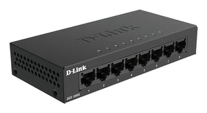 D-Link DGS-108GL Non-géré Gigabit Ethernet (10/100/1000) Noir