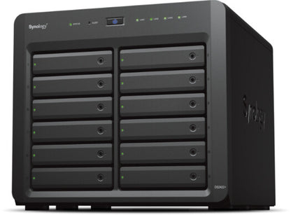 Synology DiskStation DS2422+ serveur de stockage NAS Tower Ryzen Embedded V1500B 4 Go DDR4 0 To DiskStation Manager Noir